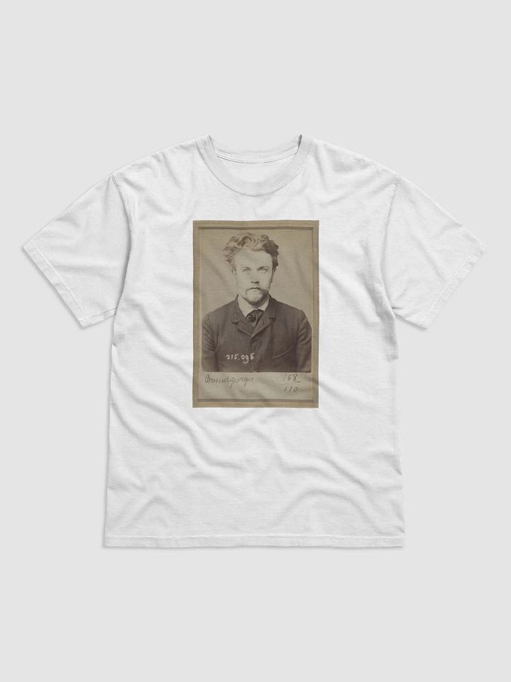 Georges Brunet Mugshot By Alphonse Bertillon (1894) - T-Shirt product image (1)