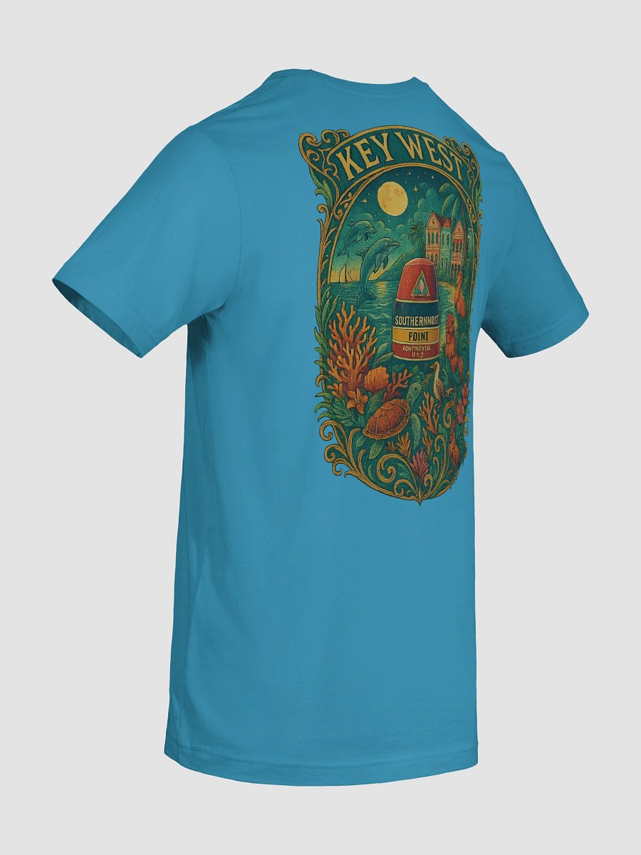 Key West Tropical T-Shirt Ultra Soft Tee with Southernmost Point Buoy product image (10)