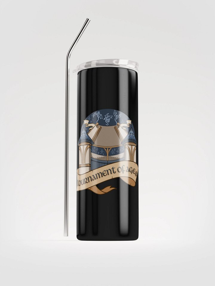 Coliseum Sky - Stars Version - Tumbler w/Straw product image (1)