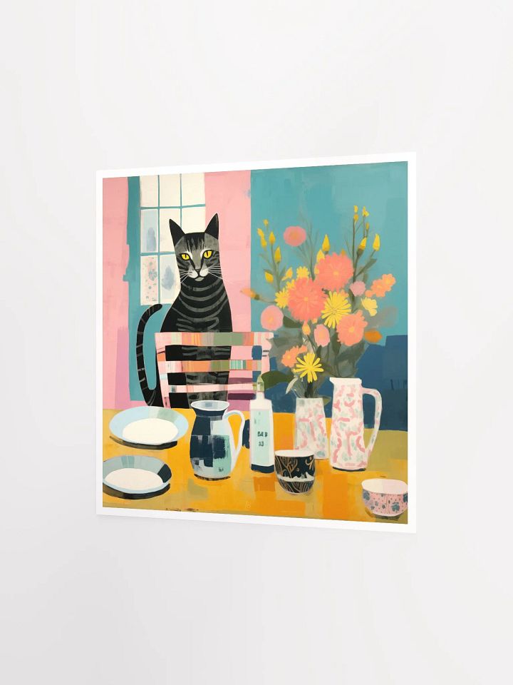 Art2401-18 Eclectic Cat Still Life - Art Print product image (8)