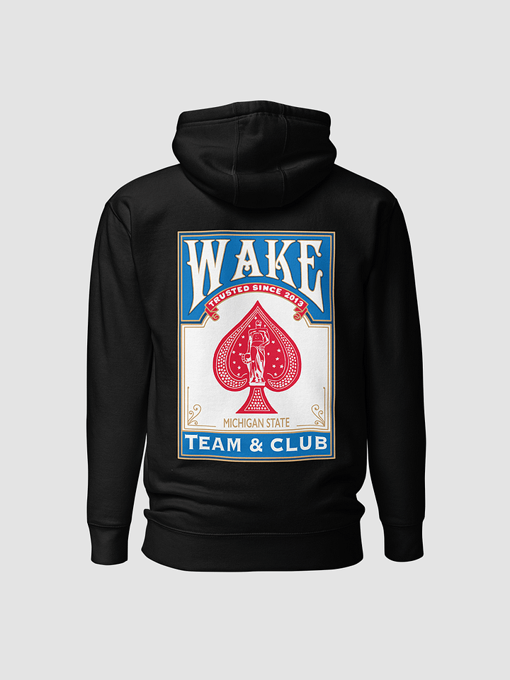 MSU Wake Card Hoodie (Blue) product image (2)