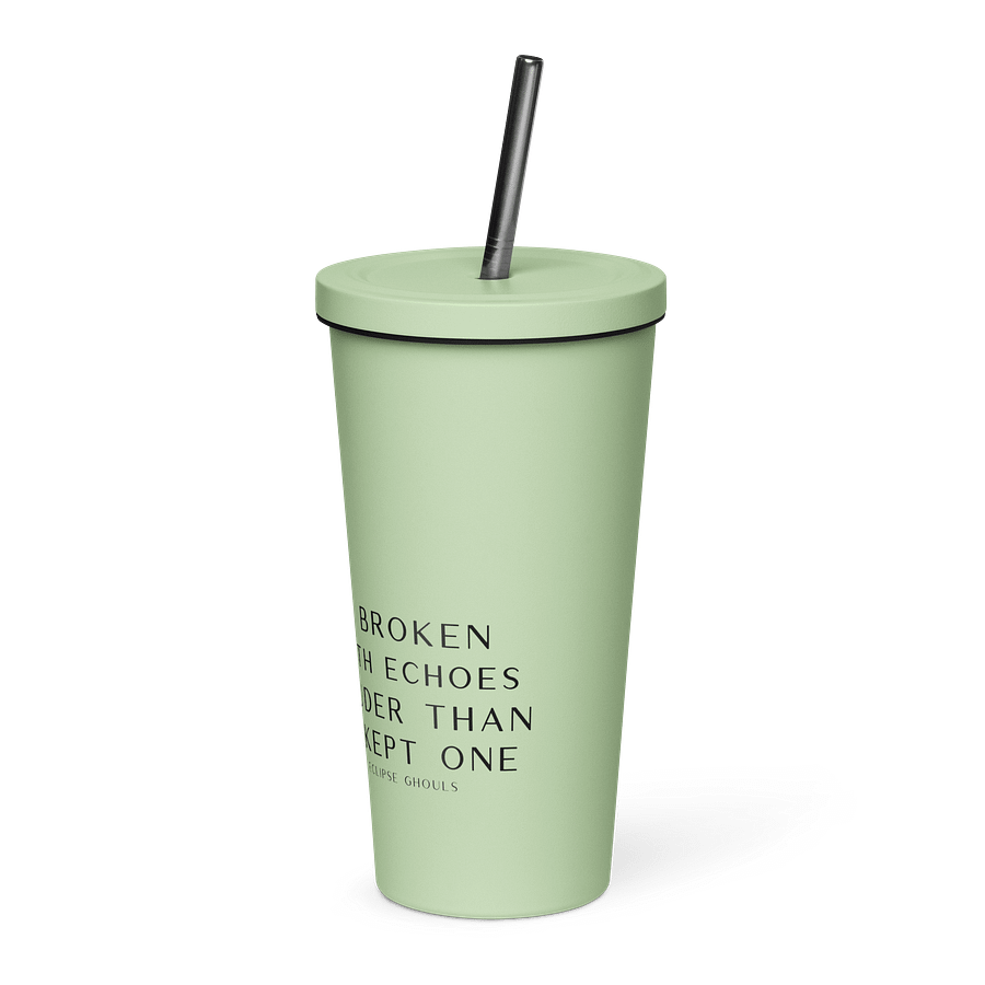 Dresden Mire Insulated Tumbler with a Straw - Light product image (3)