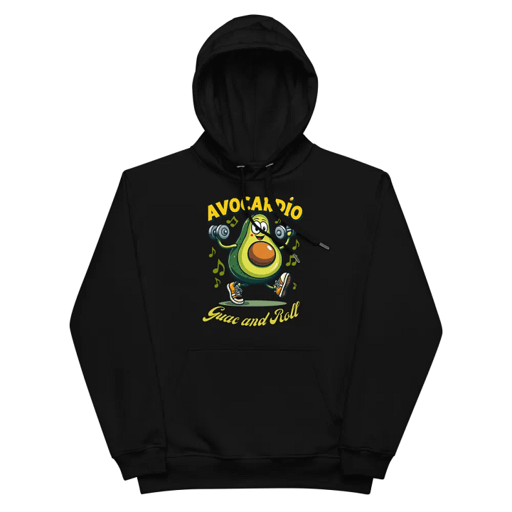 Avocardio Gym and Roll Eco Hoodie product image (3)