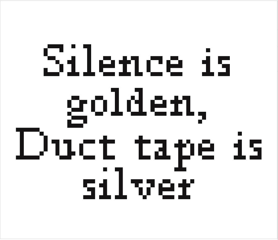 Silence Is Golden product image (1)