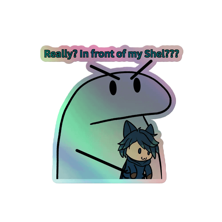 Shiny Shel Shame Sticker product image (2)