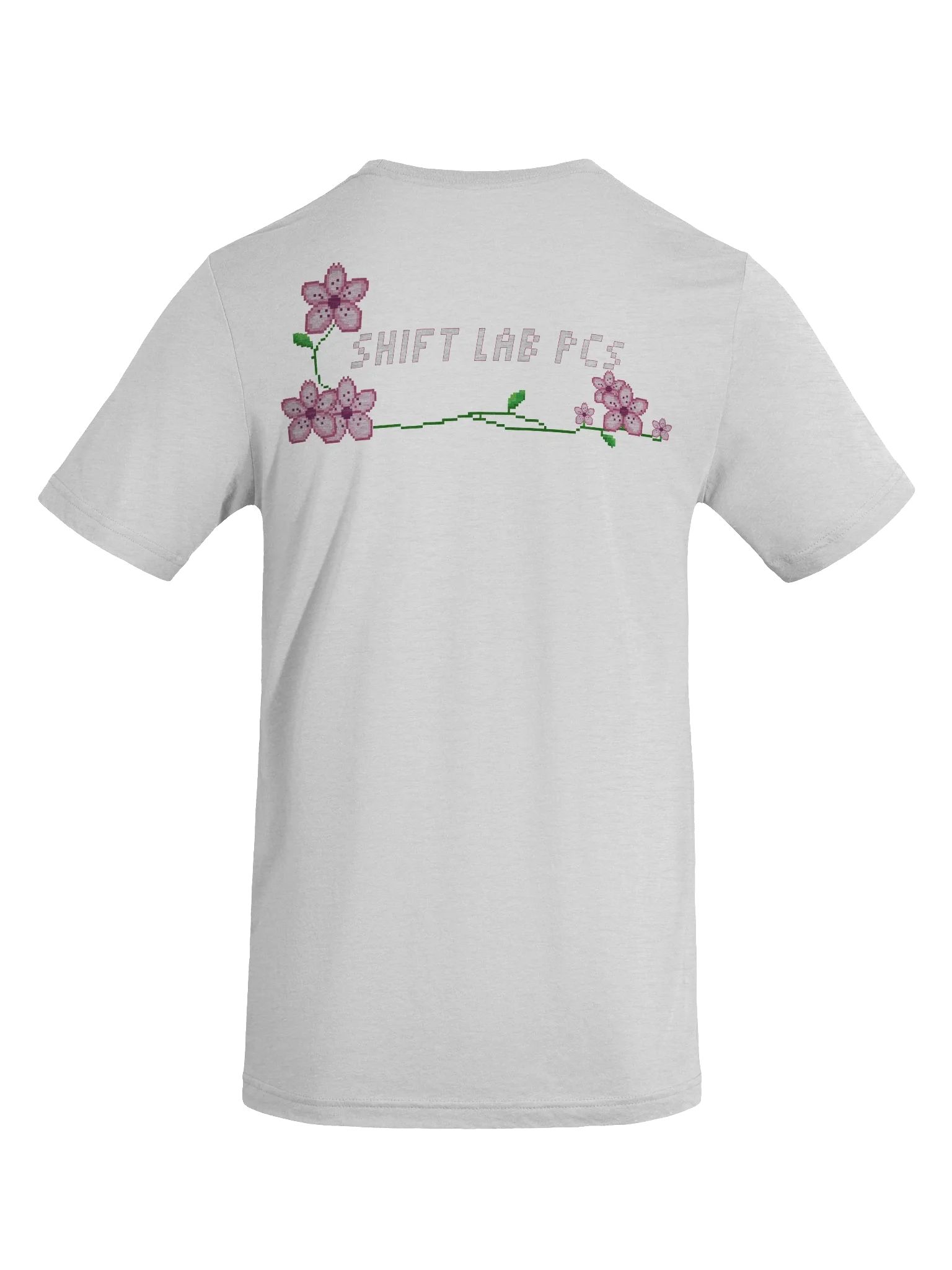 Pixel Blossom Triblend T-Shirt product image (2)
