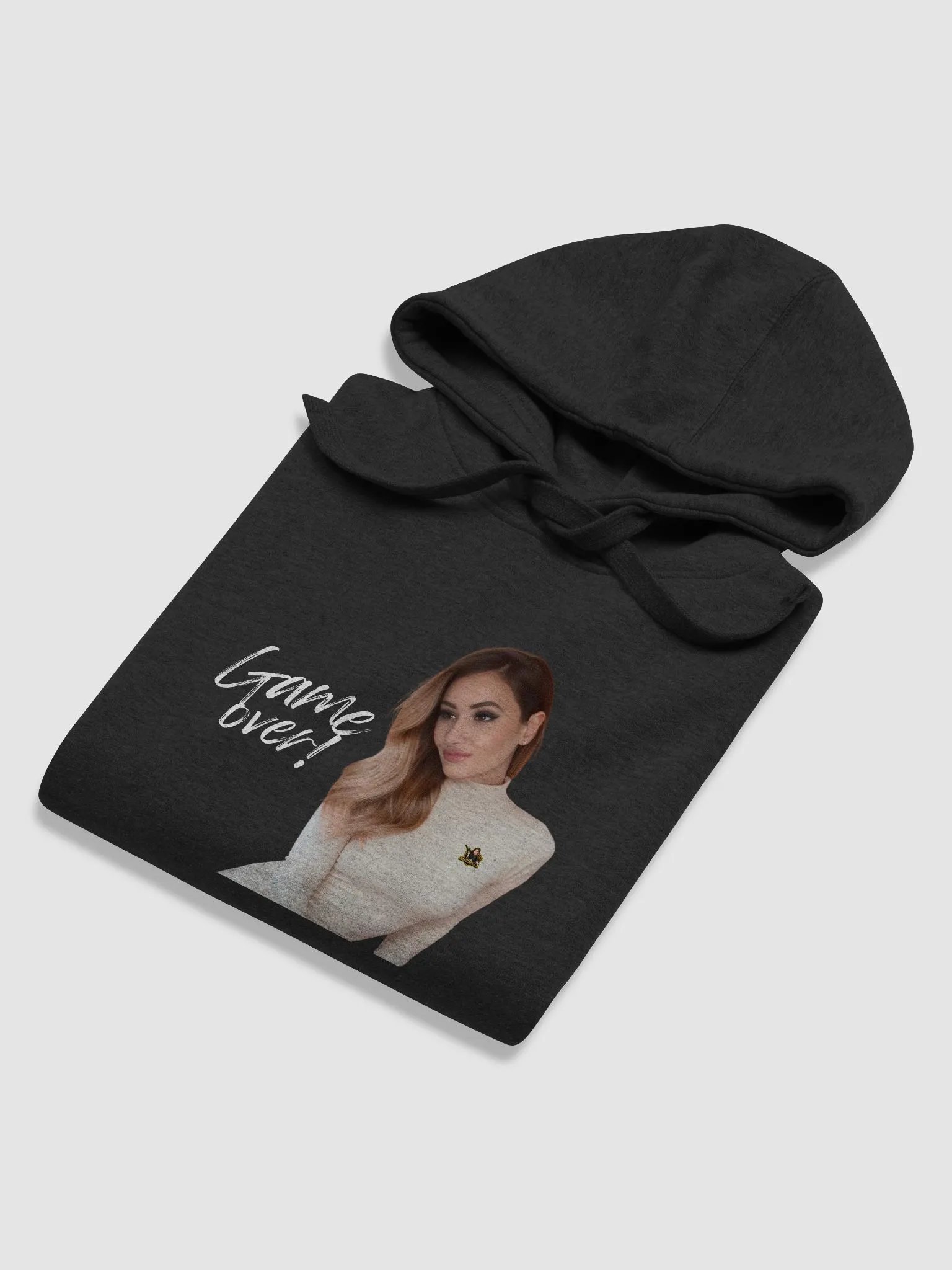 Game over! Emblematic Turtleneck Hoodie product image (6)
