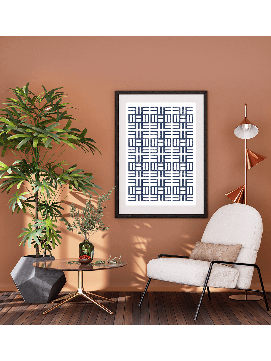 Wisdom Geometric Poster (Framed) product image (9)