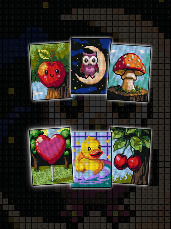 Zen Mystery Color by Number: Cute and Calm | Mystery Mosaics Coloring Book for Anyone Practicing Happy product image (3)