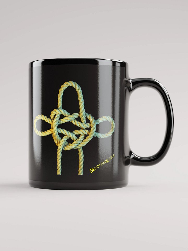 Masthead Knot or Jury Mast Knot Mug (Black) product image (1)