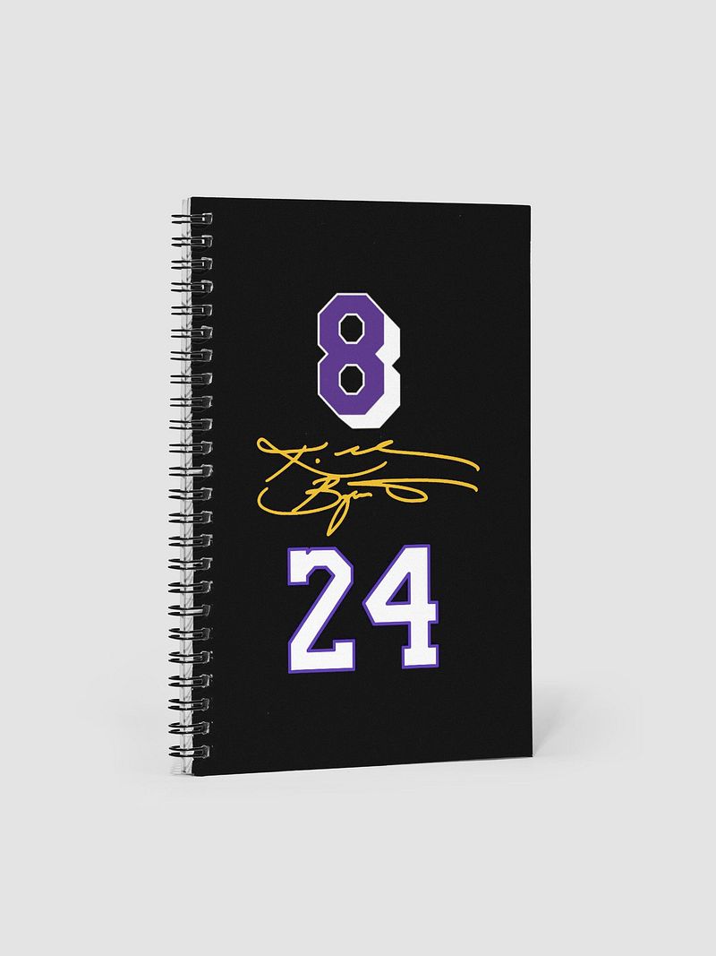 Kobe Bryant Spiral notebook 24/8