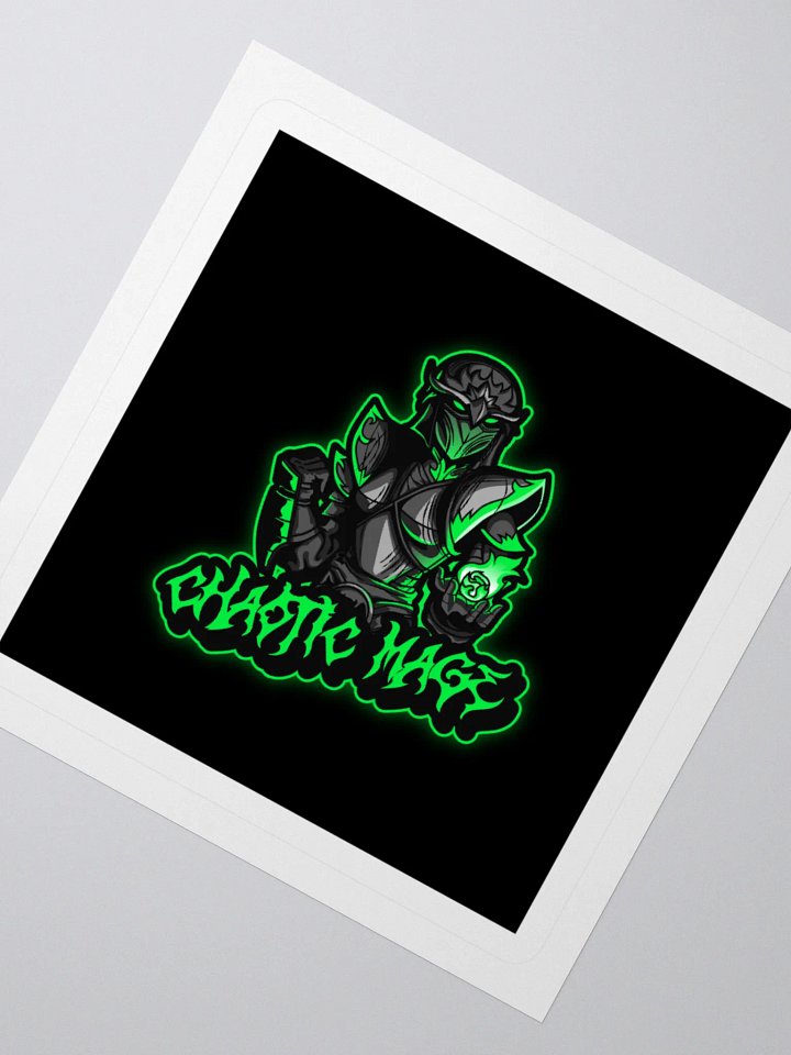 Neon Armor Mage Kiss Cut Stickers product image (7)