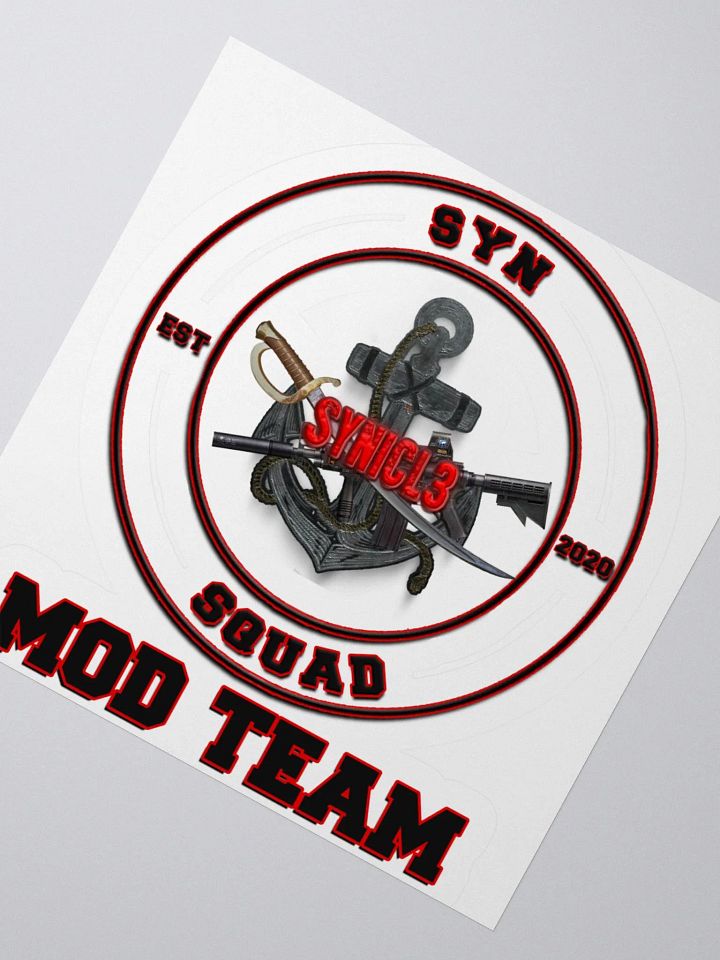 Mod Team Logo Sticker product image (6)