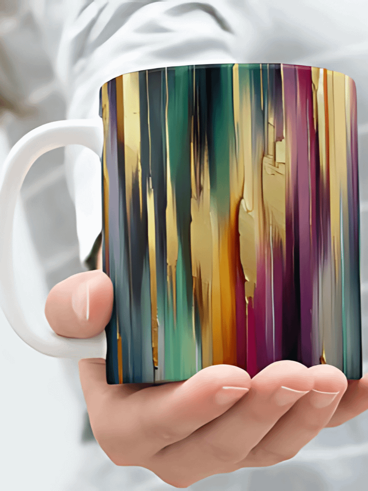 New Orleans Mardi Gras Mug Wrap – 11oz & 15oz Sublimation PNG Design – Colorful Carnival Theme with City Flair – Instant Digital Download – High-Resolution 300 DPI product image (1)