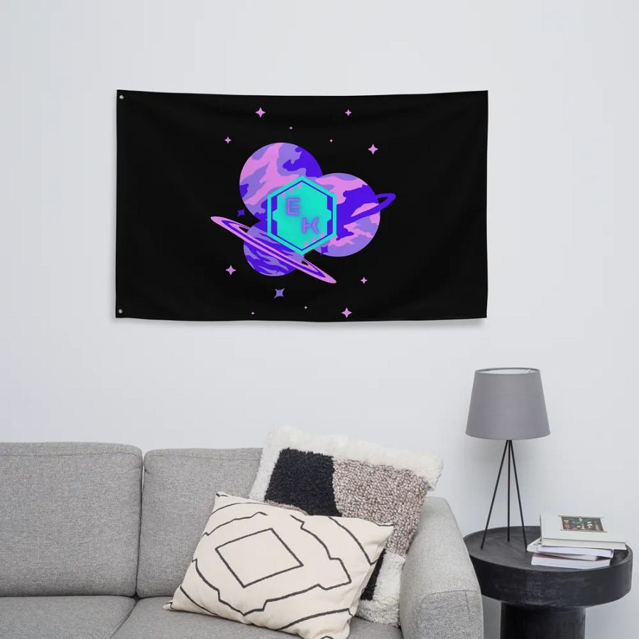 Echo Planet Flag product image (6)
