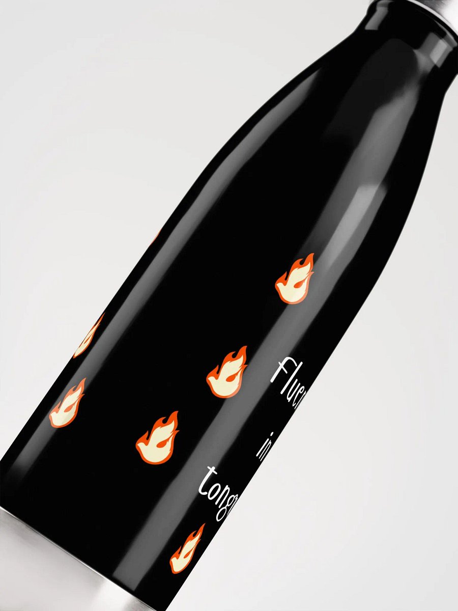 Fluent in Tongues Stainless Steel Water Bottle product image (5)