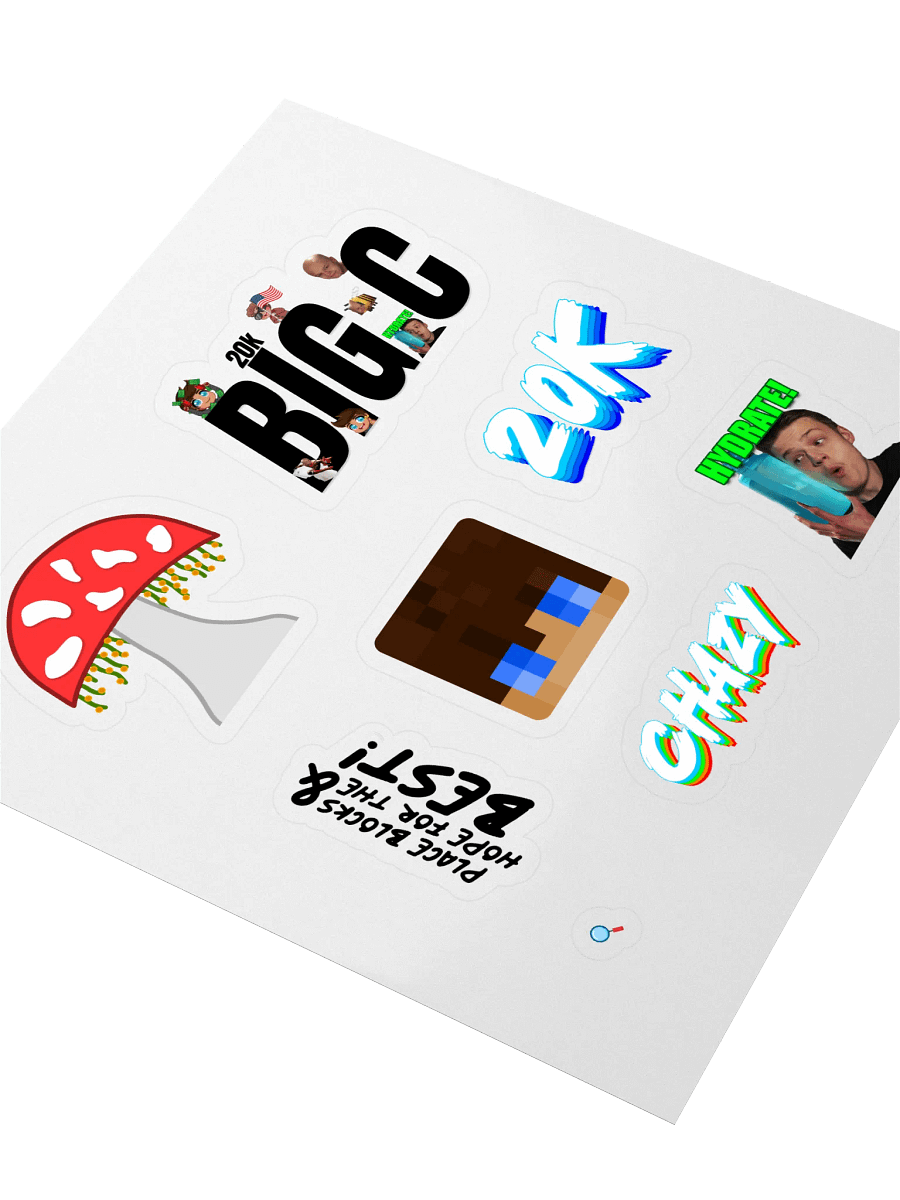 Chazyyyboi Multiverse Sticker Sheet (Limited Edition) product image (3)
