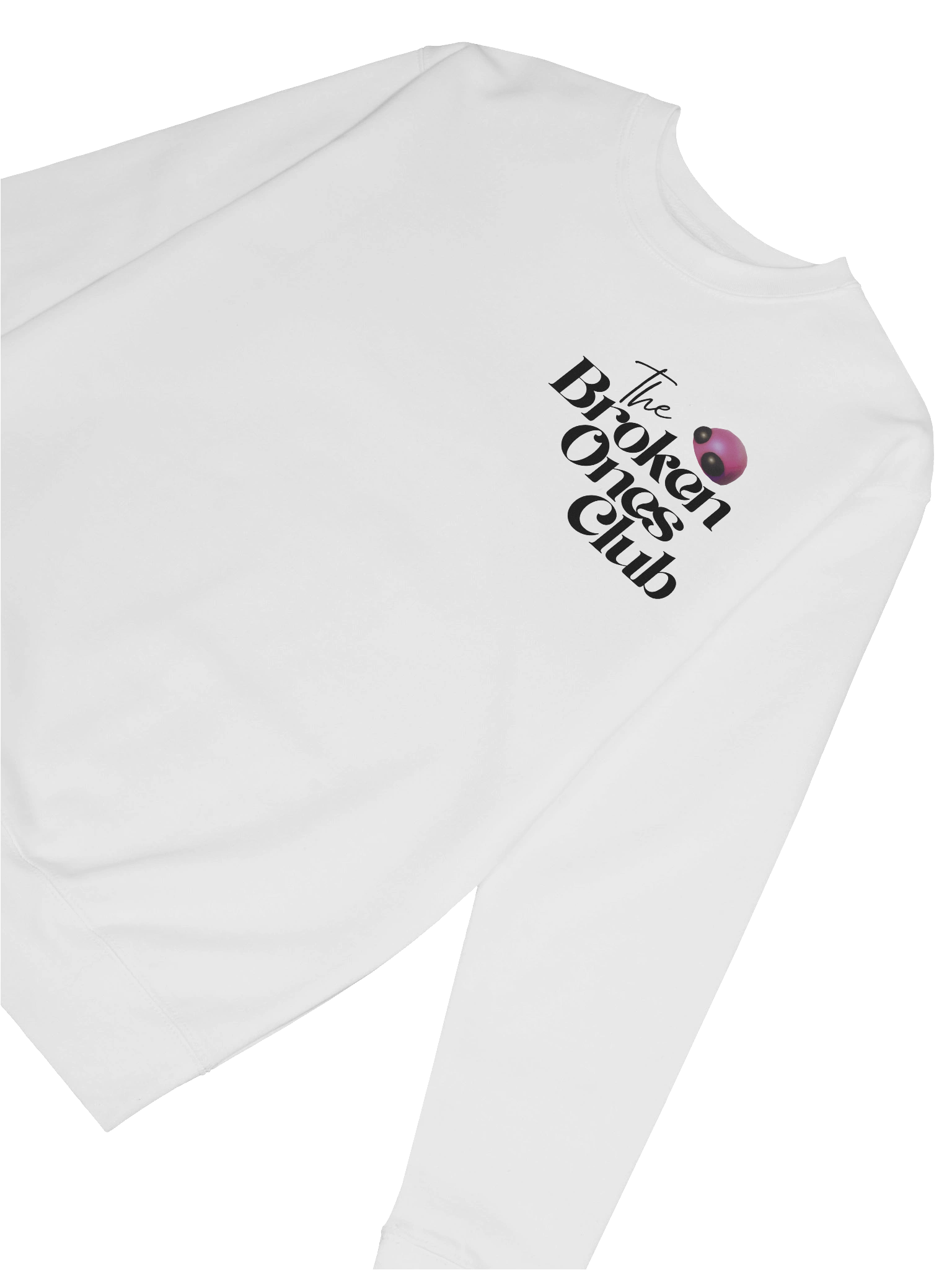 Broken Ones Club Crewneck Sweatshirt - Black product image (6)