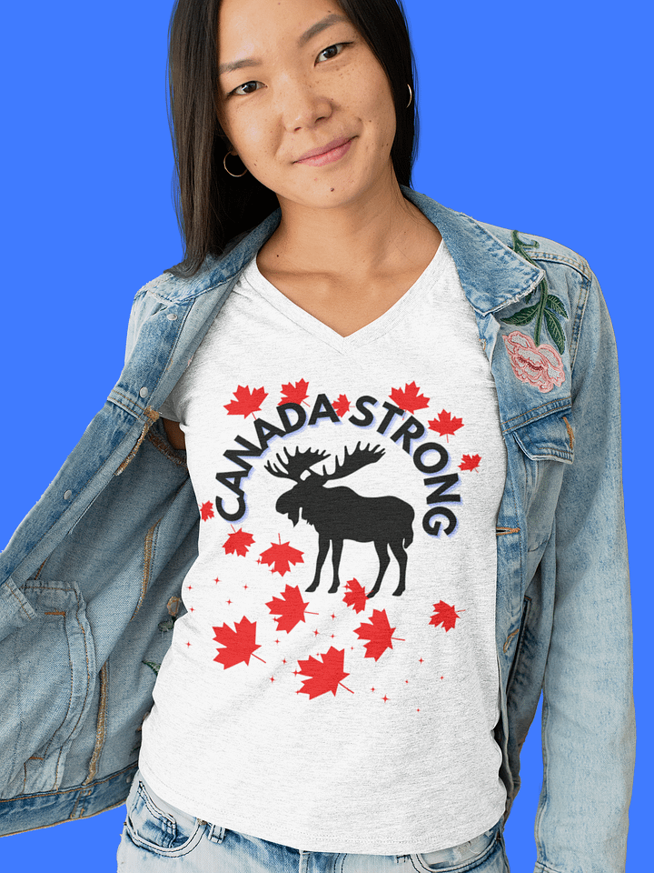 Maple Pride Women's V-Neck Tee product image (10)