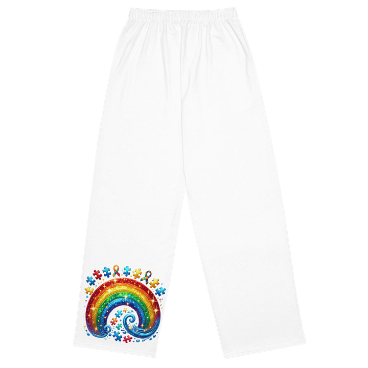 Whimsical Rainbow Puzzle All-Over Pants product image (2)