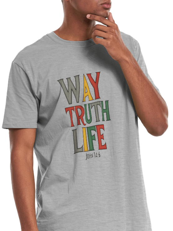 John 14:6 Monochromatic Minimalist product image (4)
