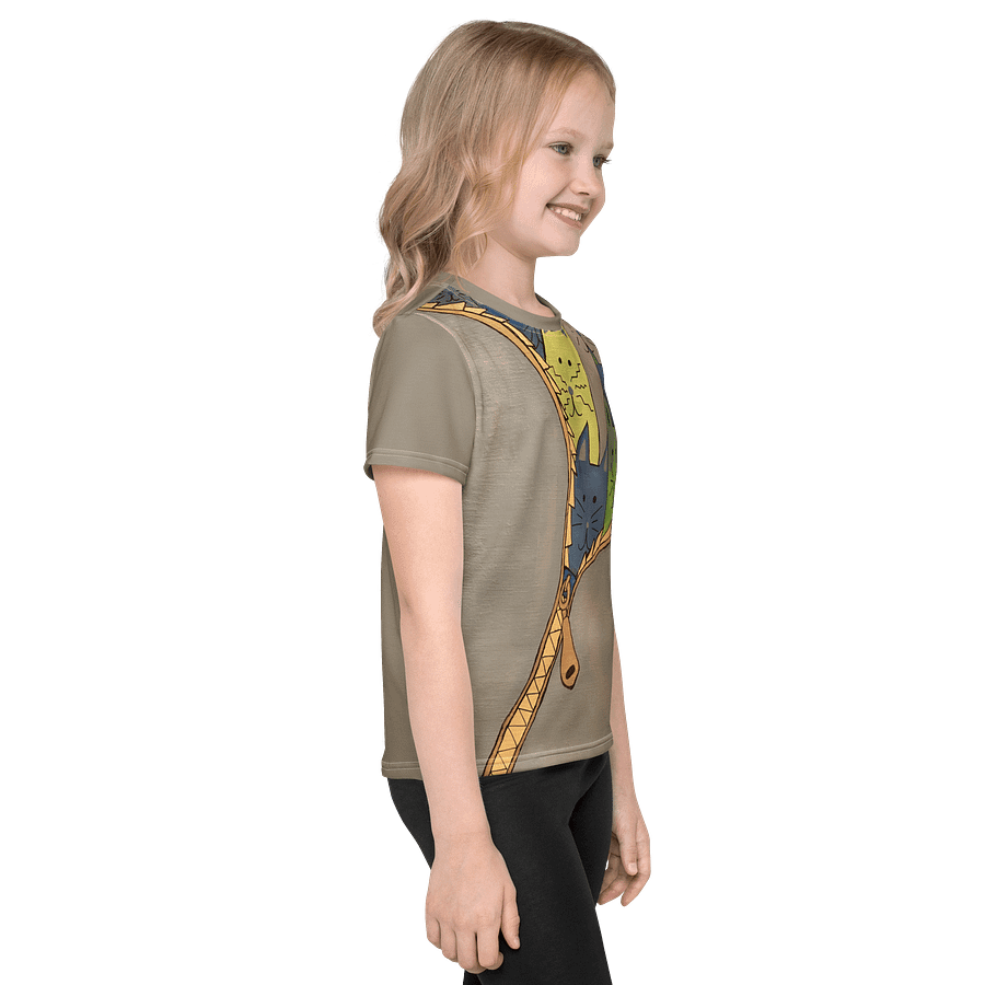 "Unleash The Cats" Kid's Tee (Grey) product image (4)