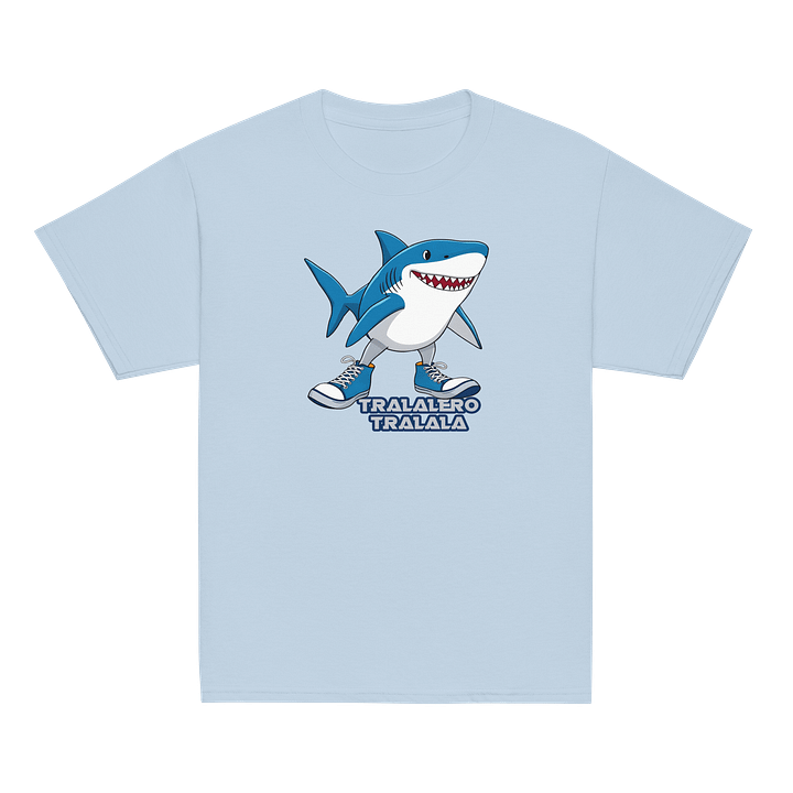 Tralalero Tralala Cartoon Shark – Kids Tee product image (5)