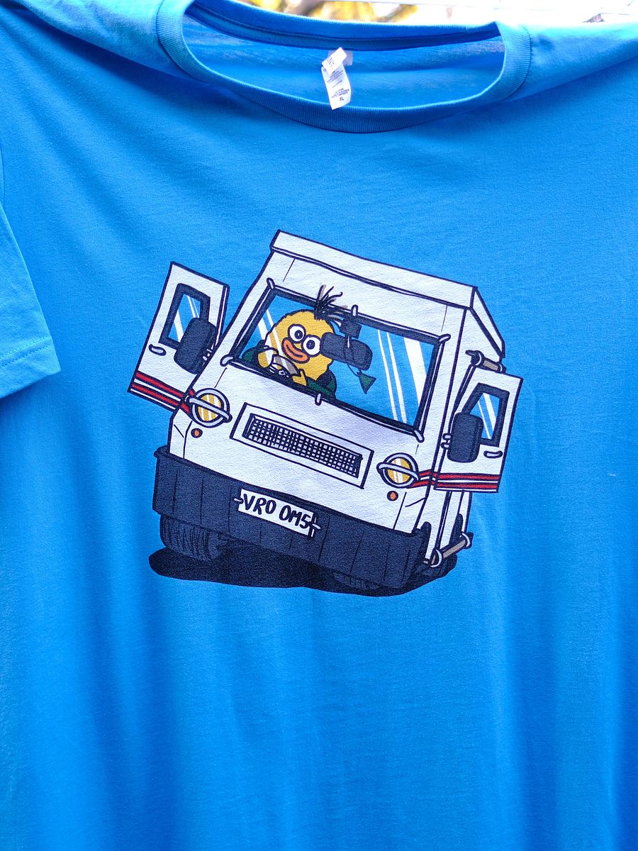 Wheelie Yellow driving T! (front and back print) product image (5)