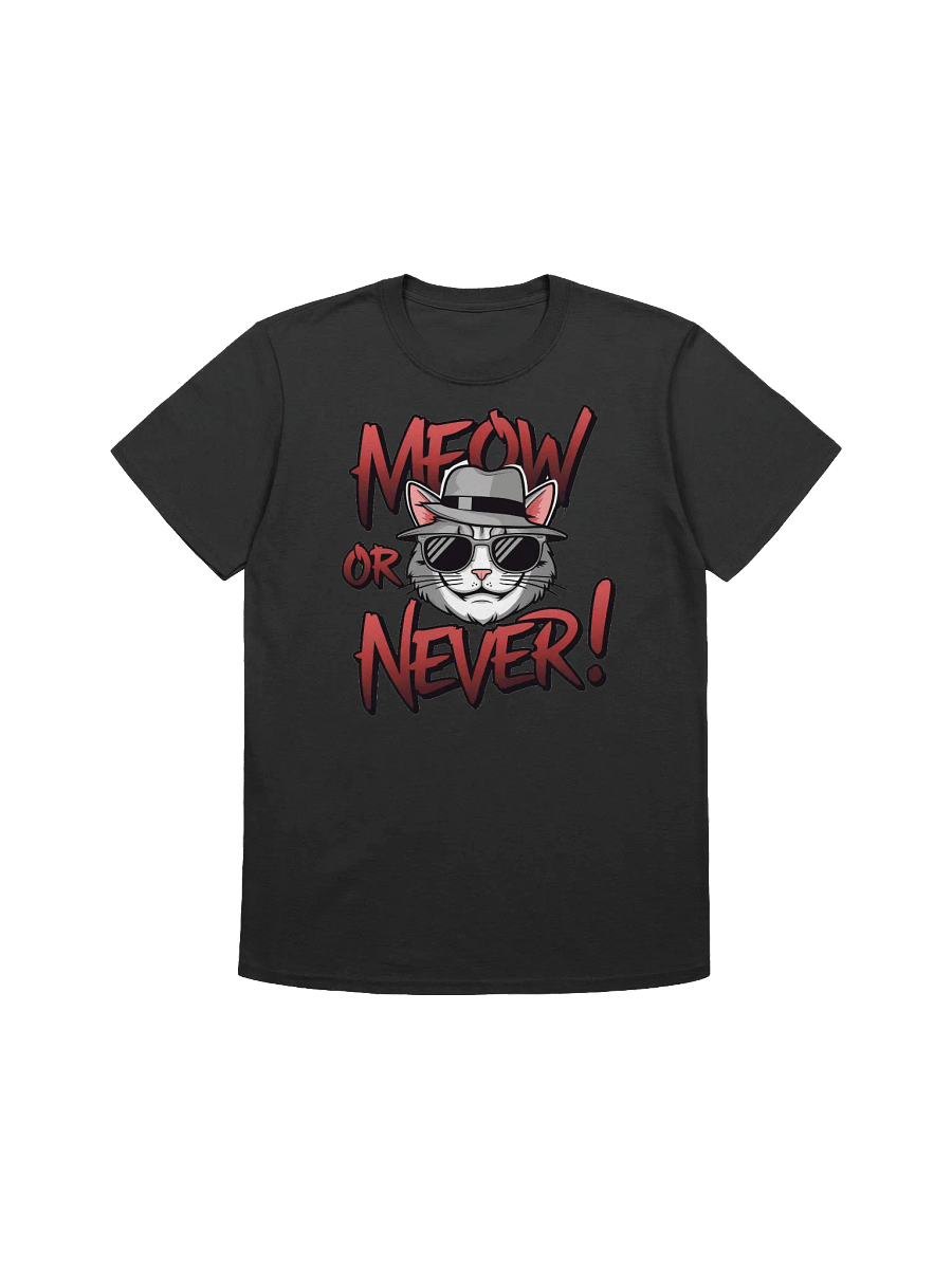 Cat Lover - Unleash Your Purrsonality - Meow or Never T-Shirt product image (3)