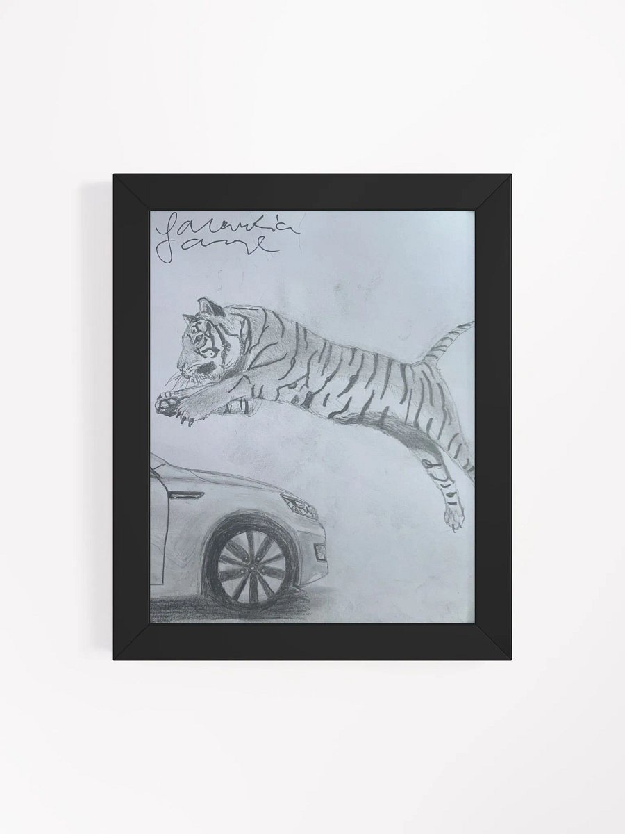 Vibrant Ayous Wood Framed Poster product image (4)
