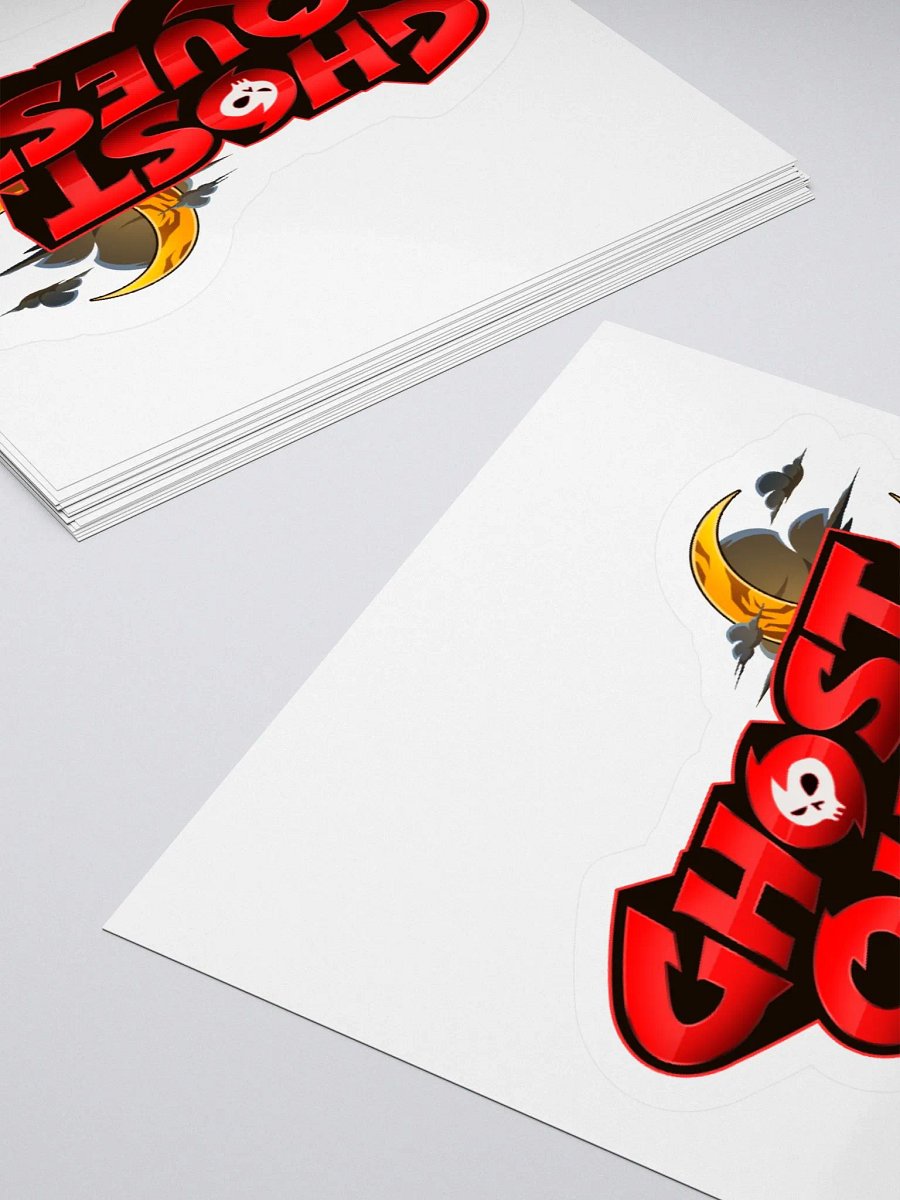 GhostQuest Moon & Clouds Sticker product image (12)