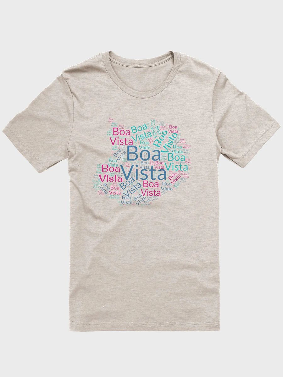 Boa Vista Word Cloud T-Shirt product image (1)