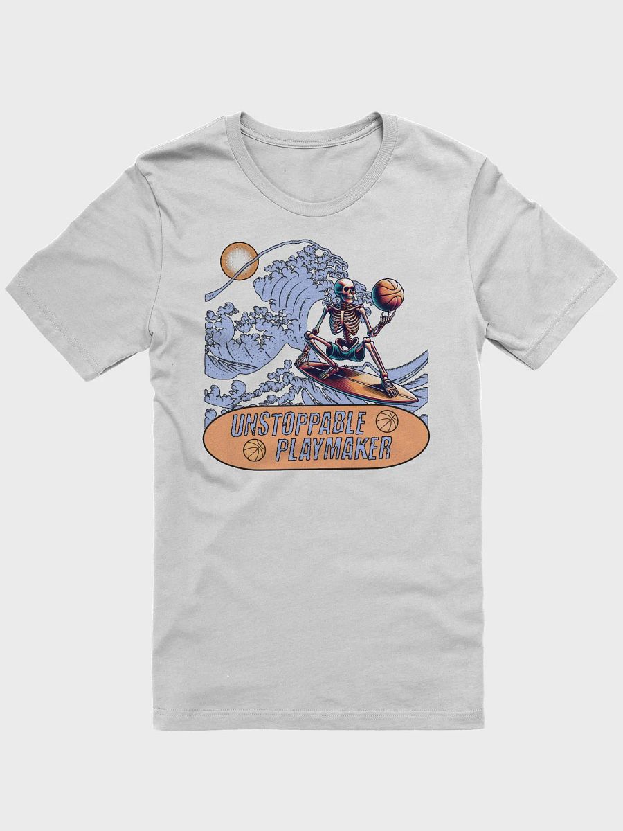 Unstoppable Playmaker Skeleton Basketball T-Shirt product image (36)