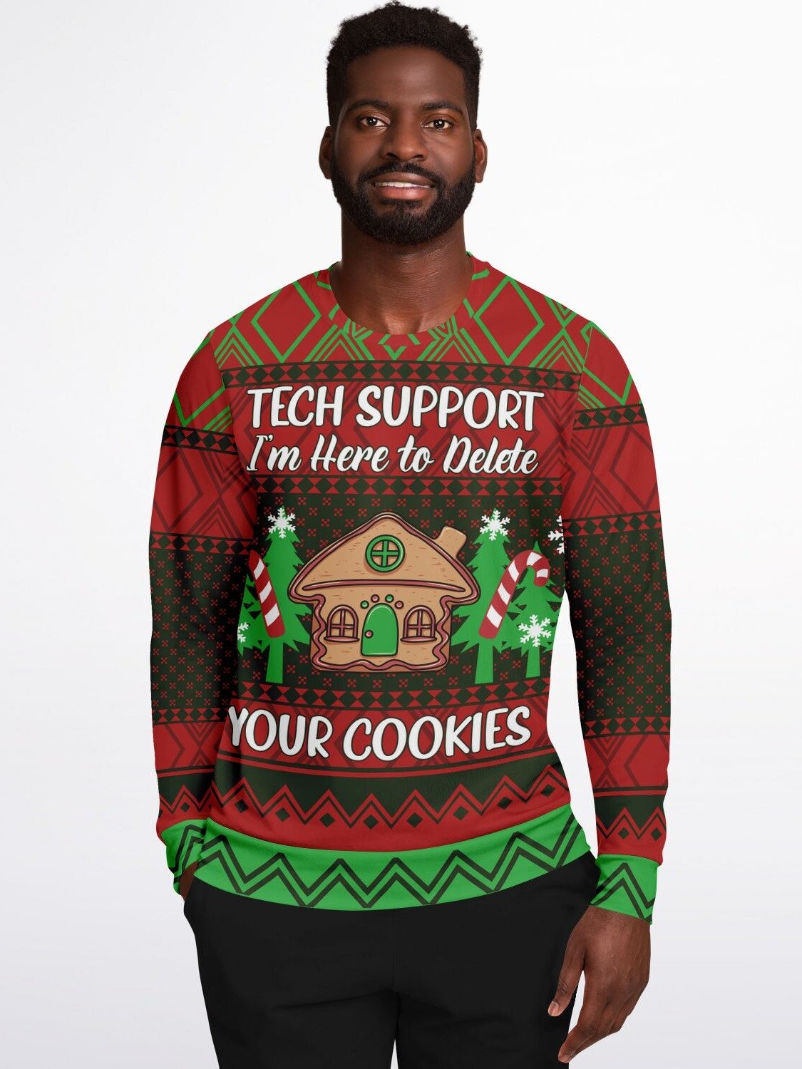 Tech Support Christmas Sweater 
