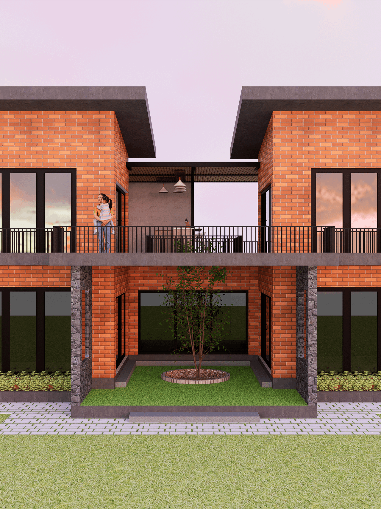 2 STOREY 3BHK COURTYARD HOUSE product image (2)