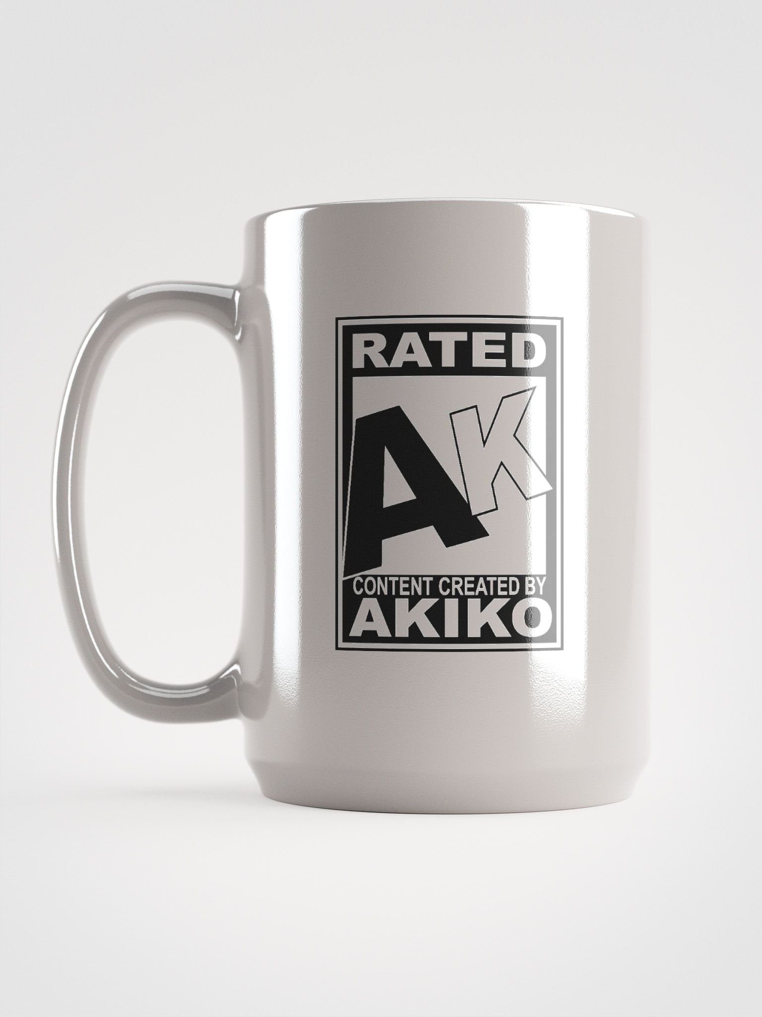Rated AK (Gaming Rating Parody) Mug [Limited Time Discount] product image (1)
