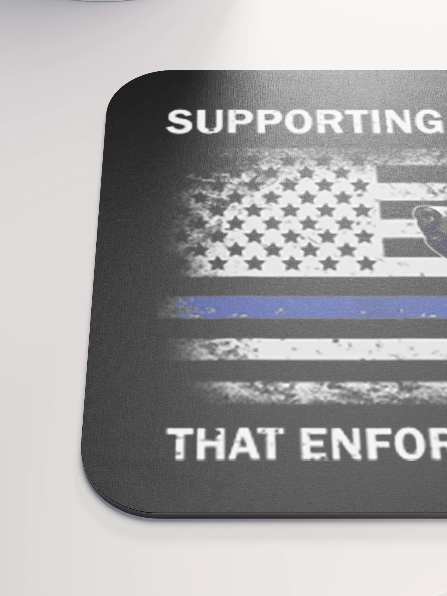 Supporting the Paws That Enforce the Laws - Mouse Pad product image (6)