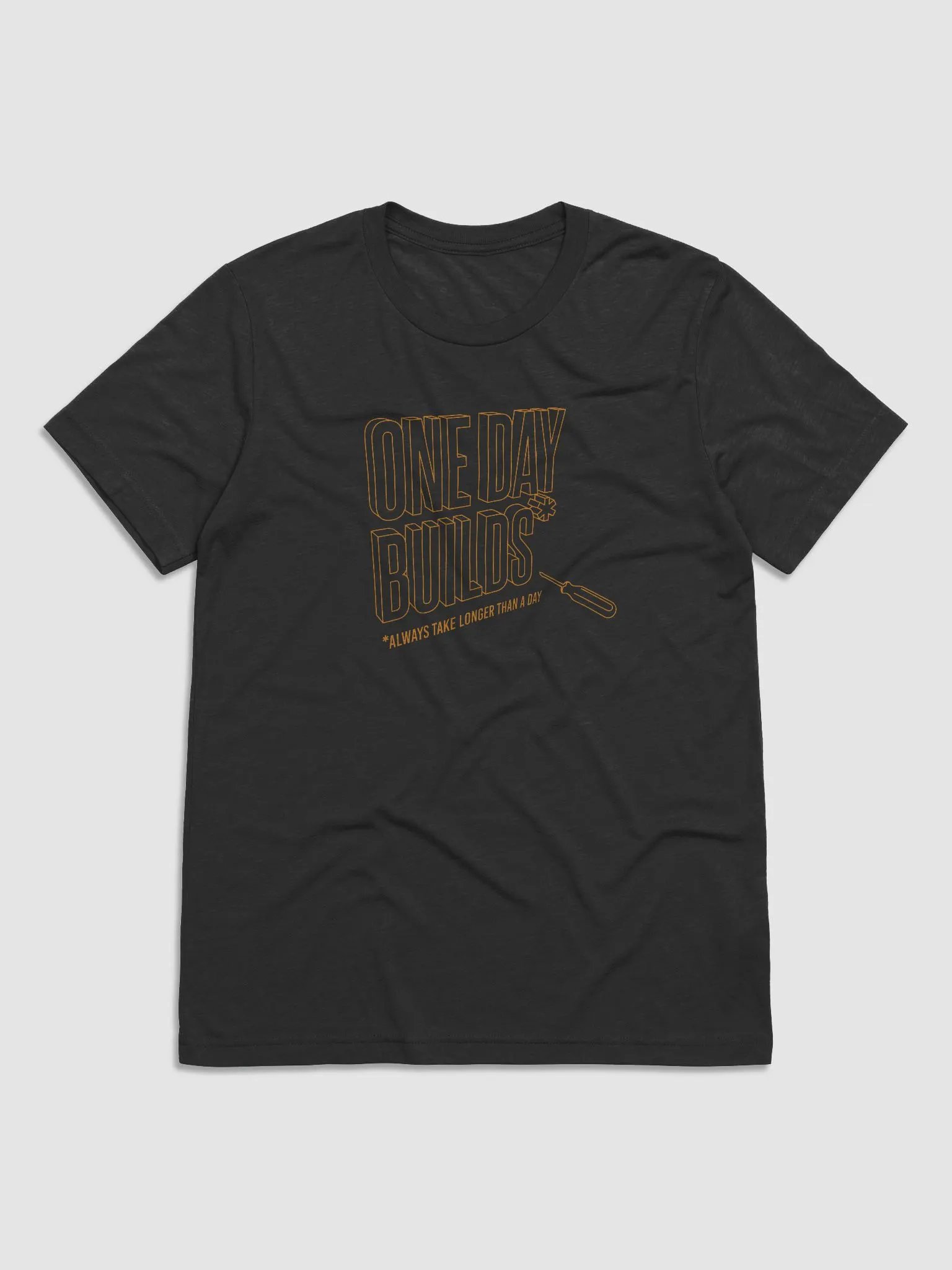 One Day Builds (Tri-blend Tee) product image (1)