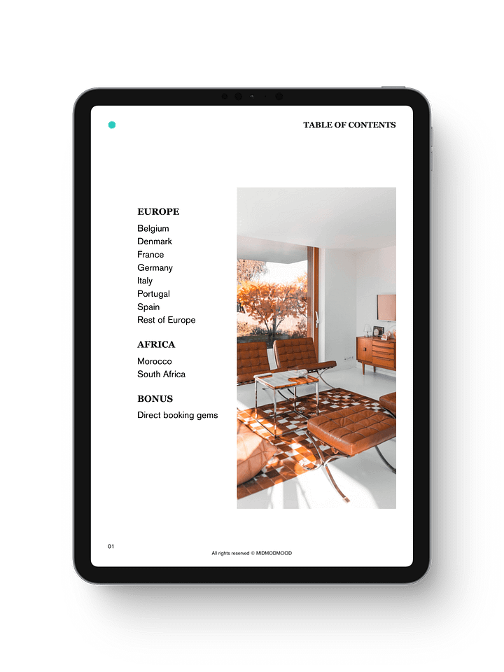 AIRBNB MODERNISM: Europe & Africa | eBook product image (2)