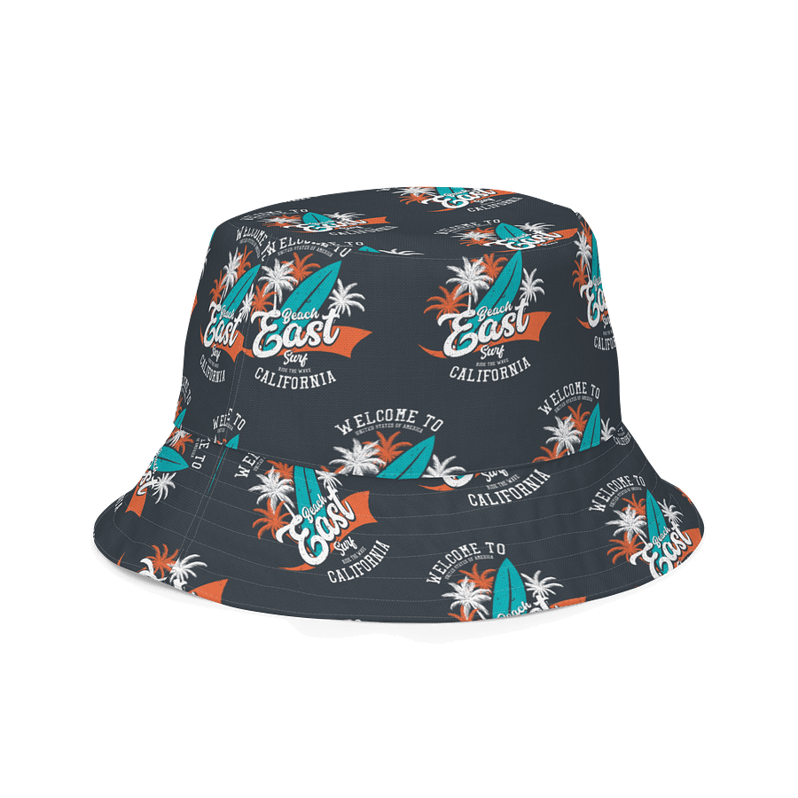 Reversible California Surf Bucket Hat – Bold Beach Style, Double-Sided Print product image (3)