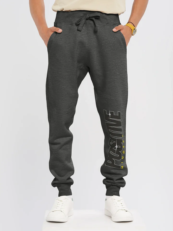Positive Mindset Fleece Joggers product image (2)