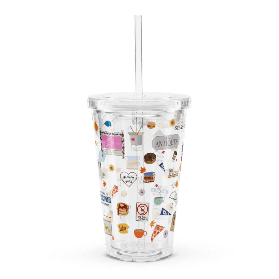 Gilmore Girls - Double Wall Clear Plastic Tumbler product image (5)