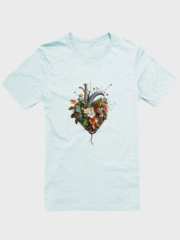 Abstract Nature Heart Super Soft T-shirt product image (1)