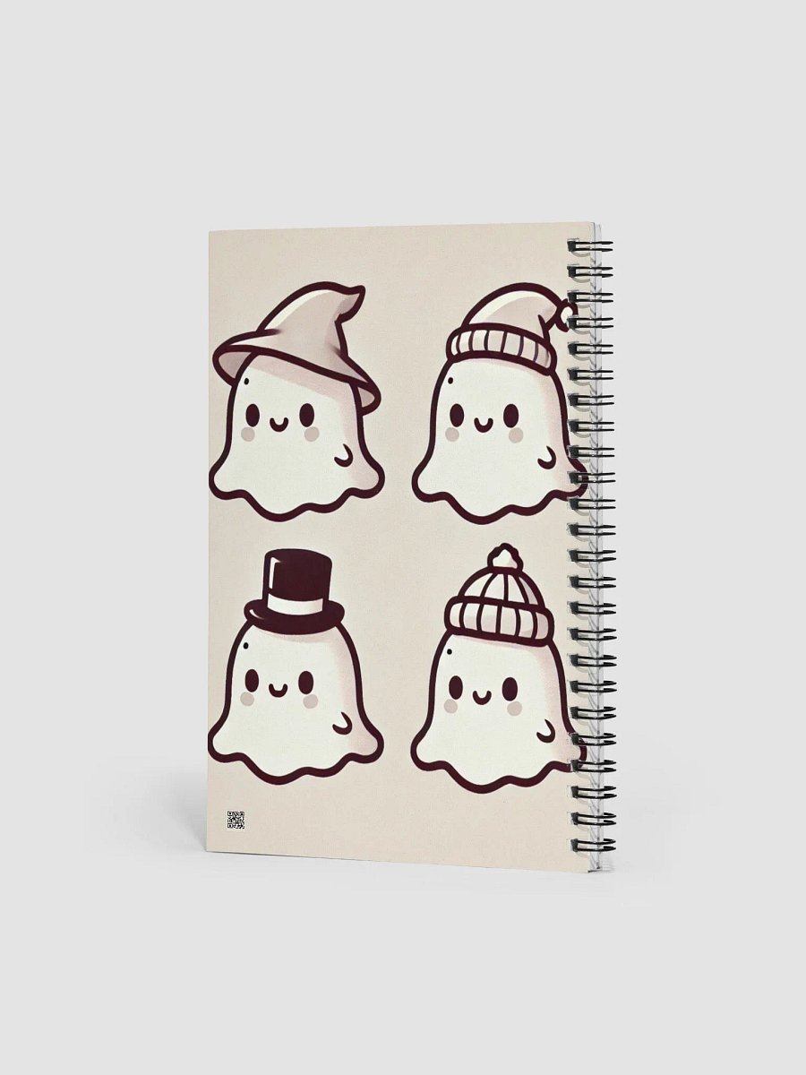 Ghostly Hat Quartet Spiral Notebook product image (2)