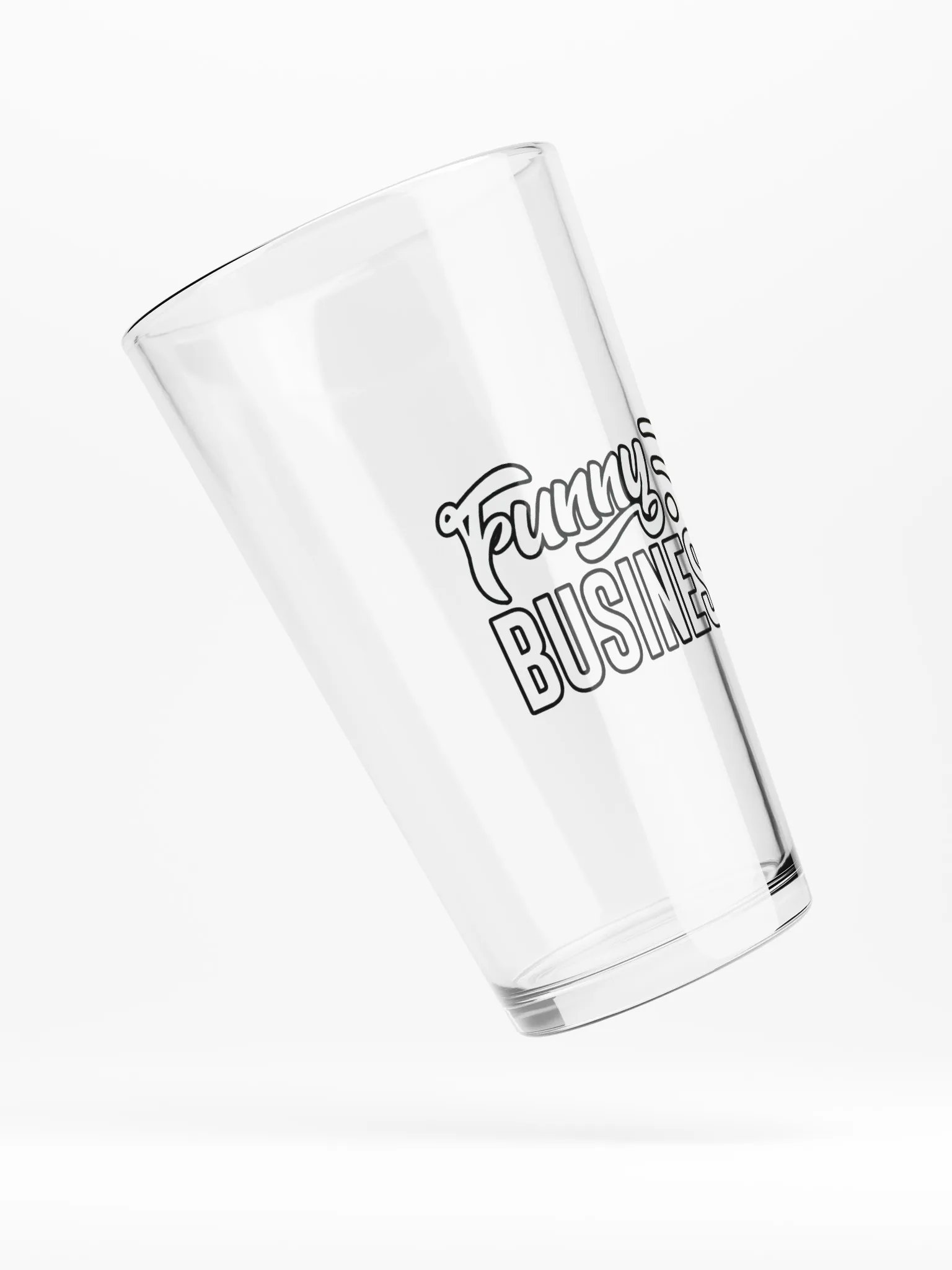 Funny Business Shaker Pint Glass product image (4)
