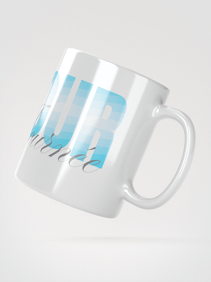 Mug Blanc Bonjour Belle Journée - Cadeau Mug Message Positif product image (2)
