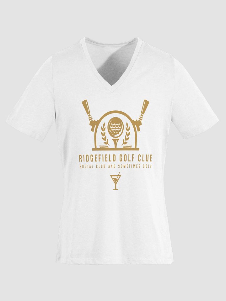 Ridgefield Golf Club Logo Women's V-Neck Tee product image (21)