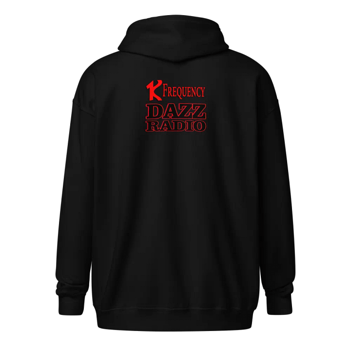 1K Frequency Zipped Hoodie (Embroidered) product image (1)