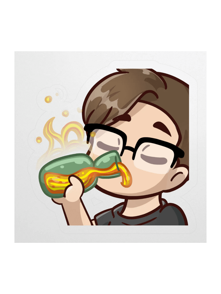 CrimsonStrife :Hydrate: Emote Sticker product image (1)