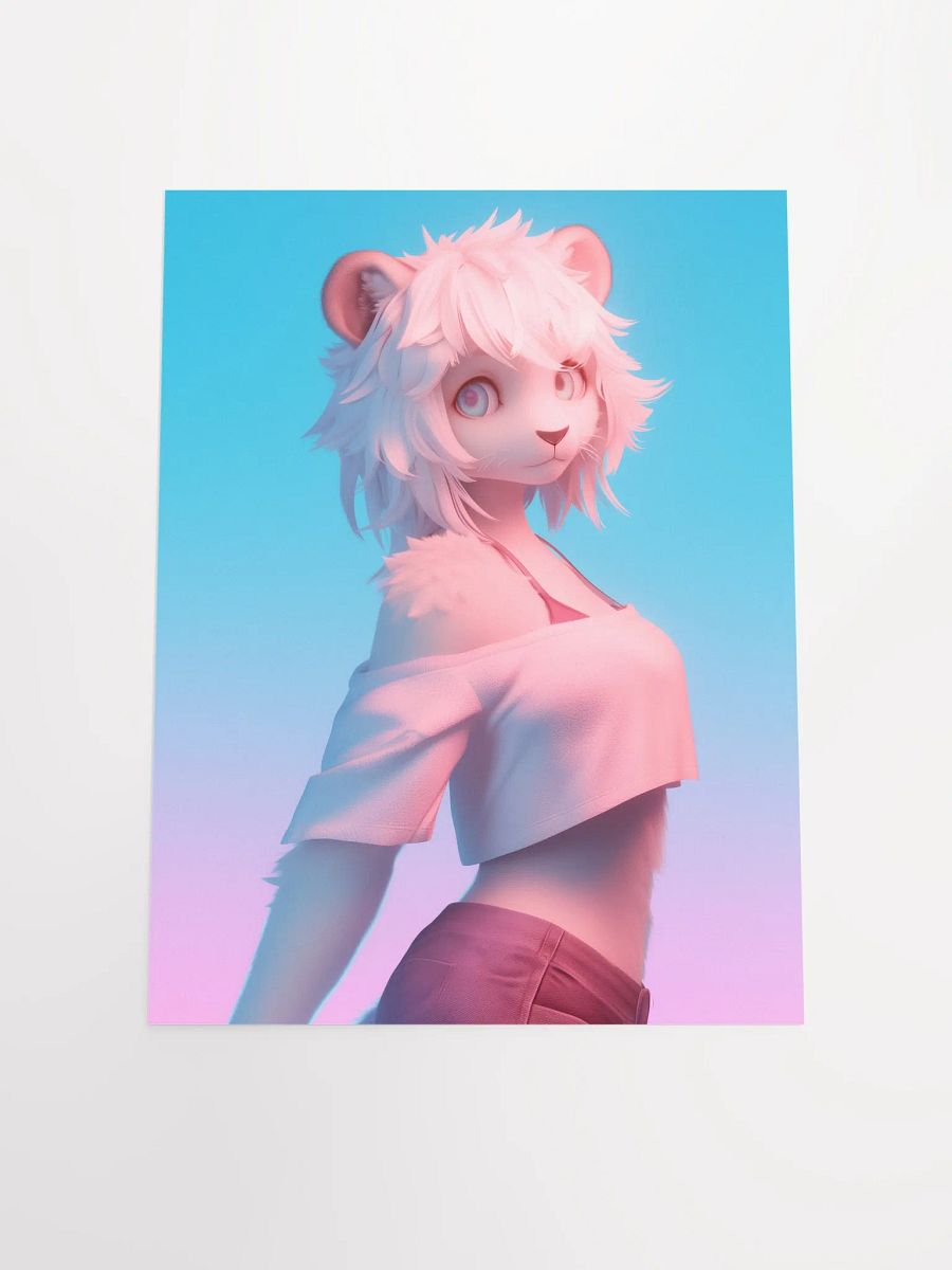 Feline Fusion Matte Poster product image (8)